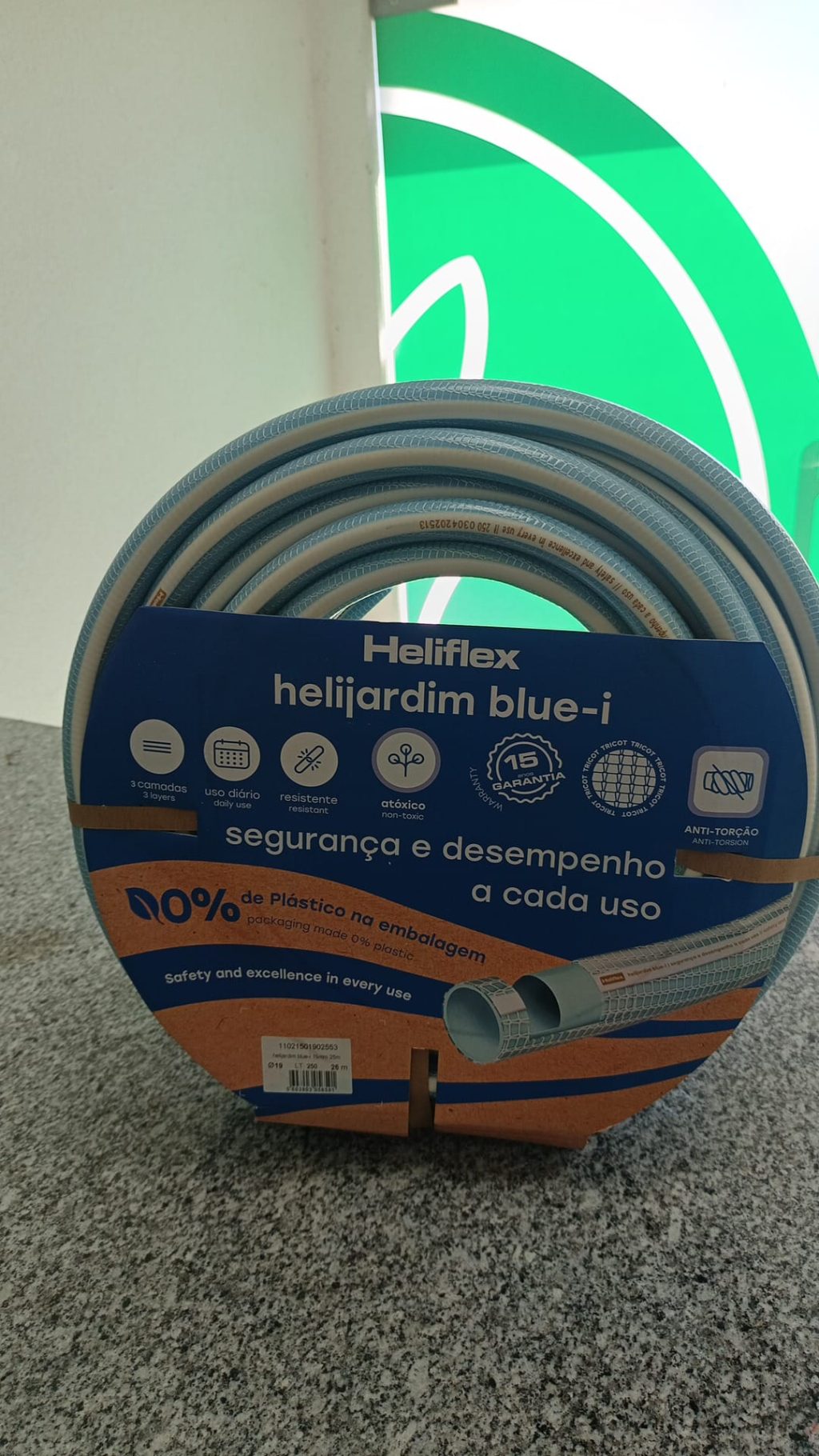 Mangueira Heliflex Helijardim Blue-i – PVC Flexível para Jardim