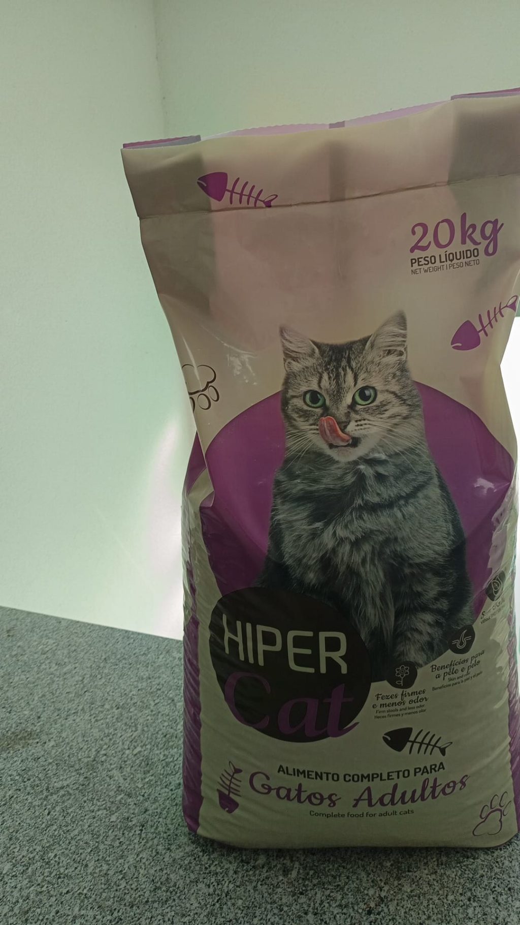 Ração Hiper Cat Adultos 20 kg – Alimento Completo para Gatos
